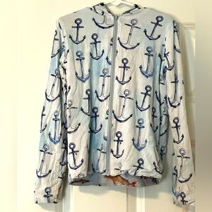 Posh Peanut Boys Reversible Jacket (Maverick/Anchors Away) Size 5Y